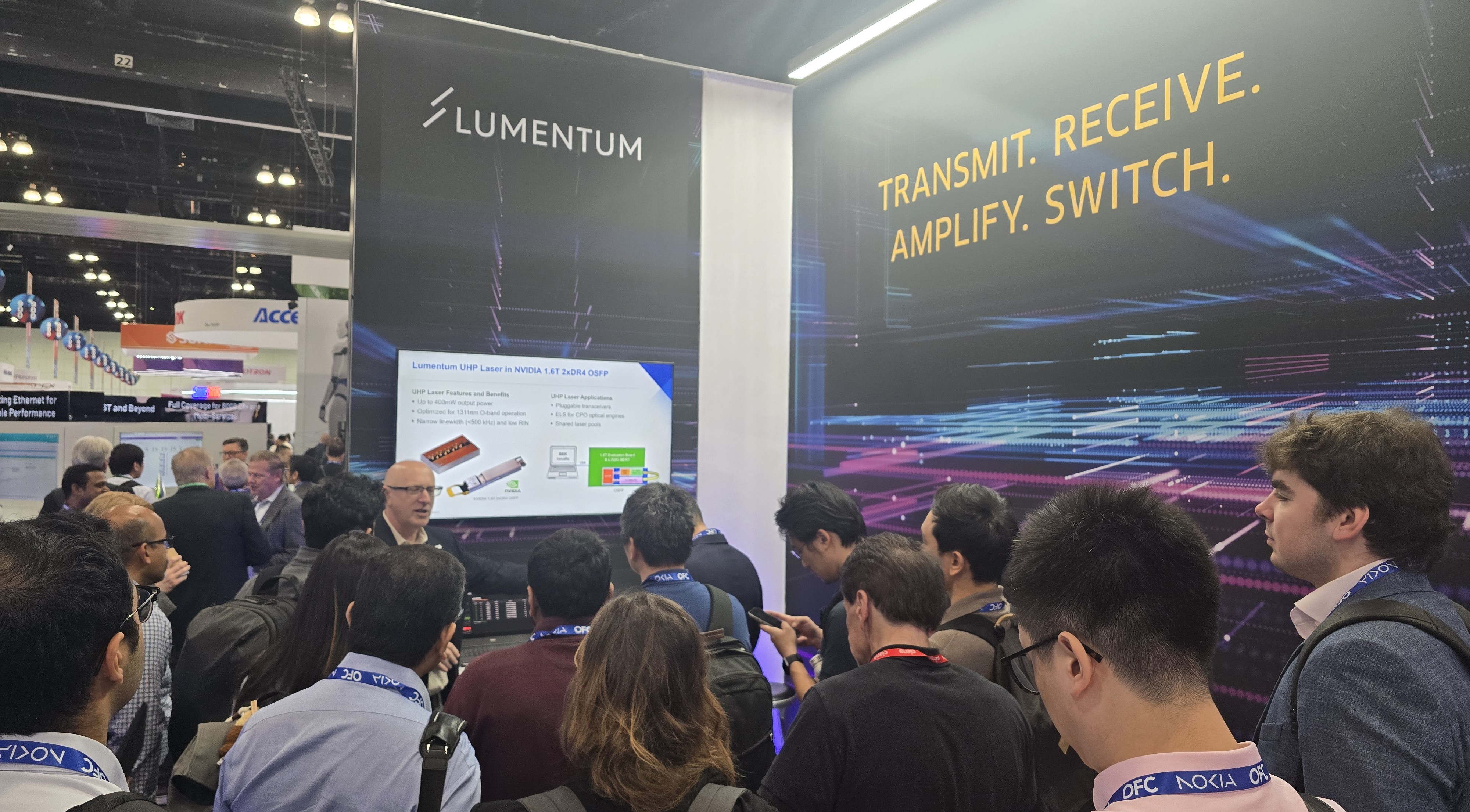 Lumentum demo at OFC 2026